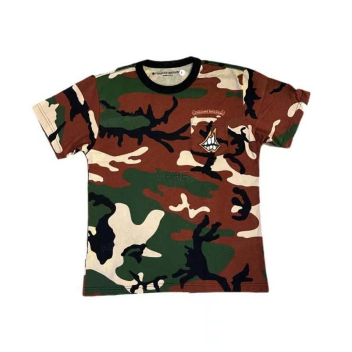 Chrome Hearts MATTY BOY 迷彩嘴巴short sleeve TEE - Authenticity
