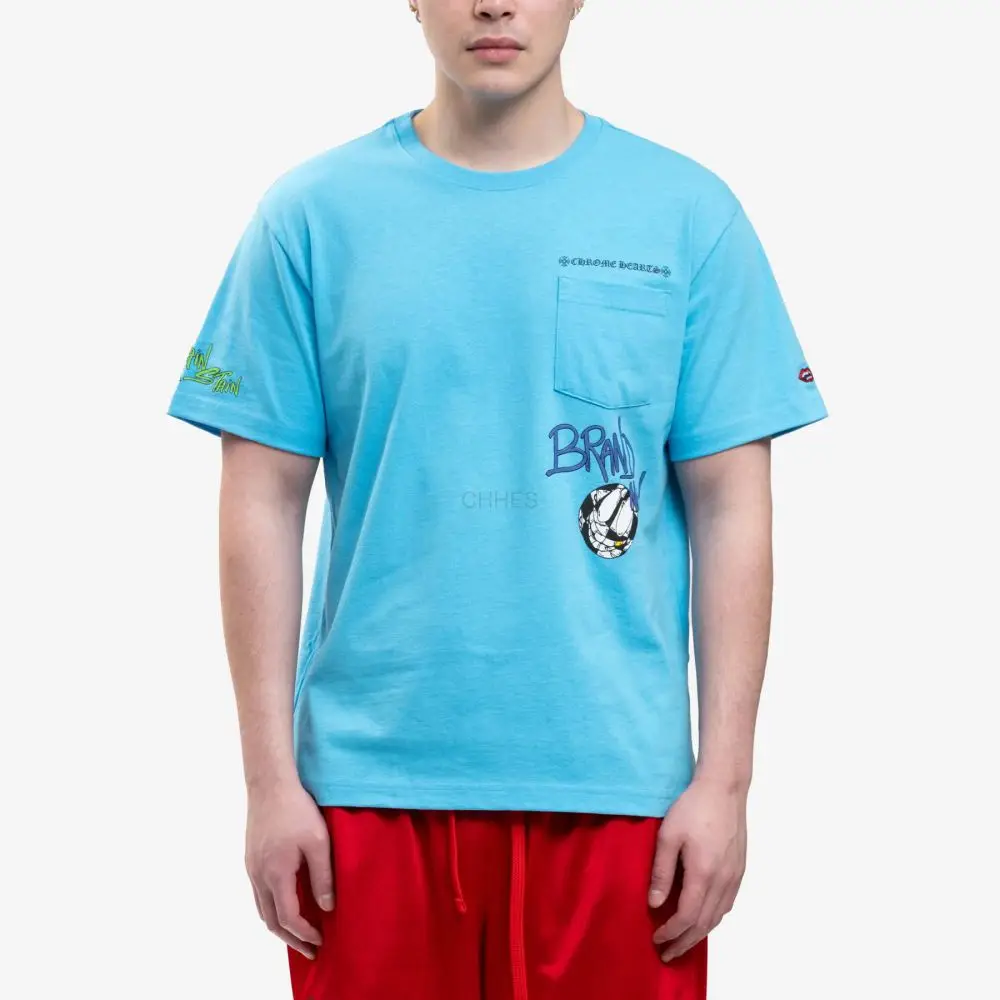 克罗心 MATTY BOY BRAND NEW 蓝色短袖TEE
