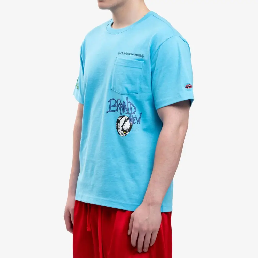 克罗心 MATTY BOY BRAND NEW 蓝色短袖TEE