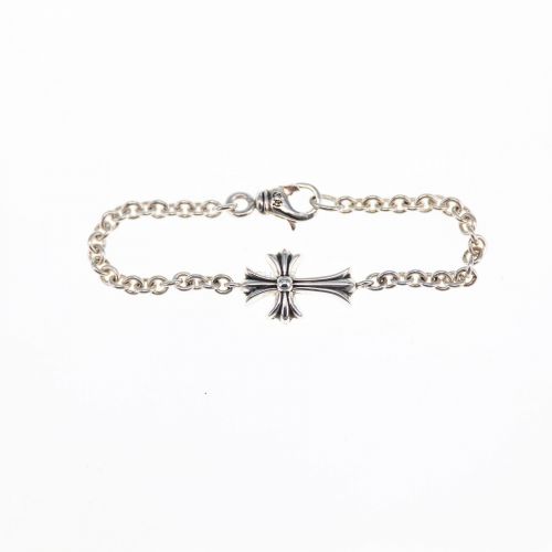 CHROME HEARTS 克罗心TINY E十字架手链- CHHES