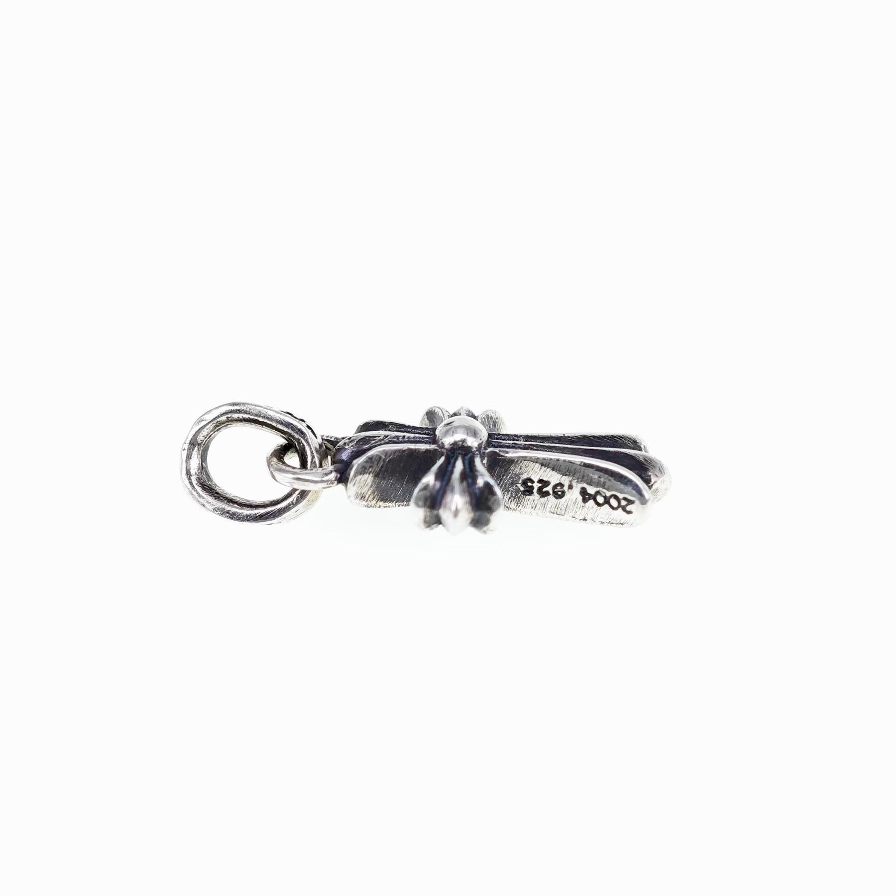 Chrome hearts 克罗心Babyfat Cross小号十字架吊坠项链/吊坠【正品保障