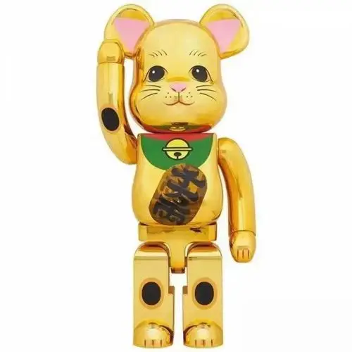 积木熊      BE@RBRICK 招财猫箱子 1000％