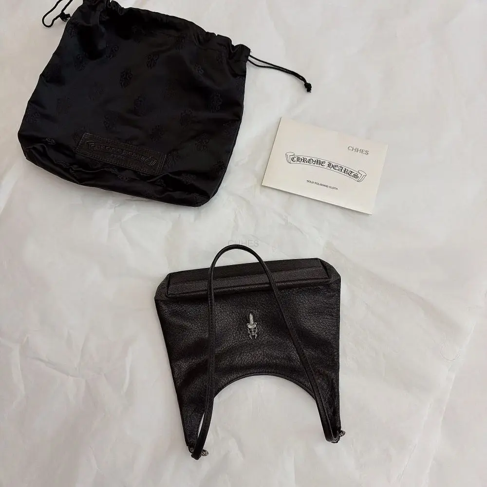 克罗心  viv包黑色viv腋下包viv单肩包现货