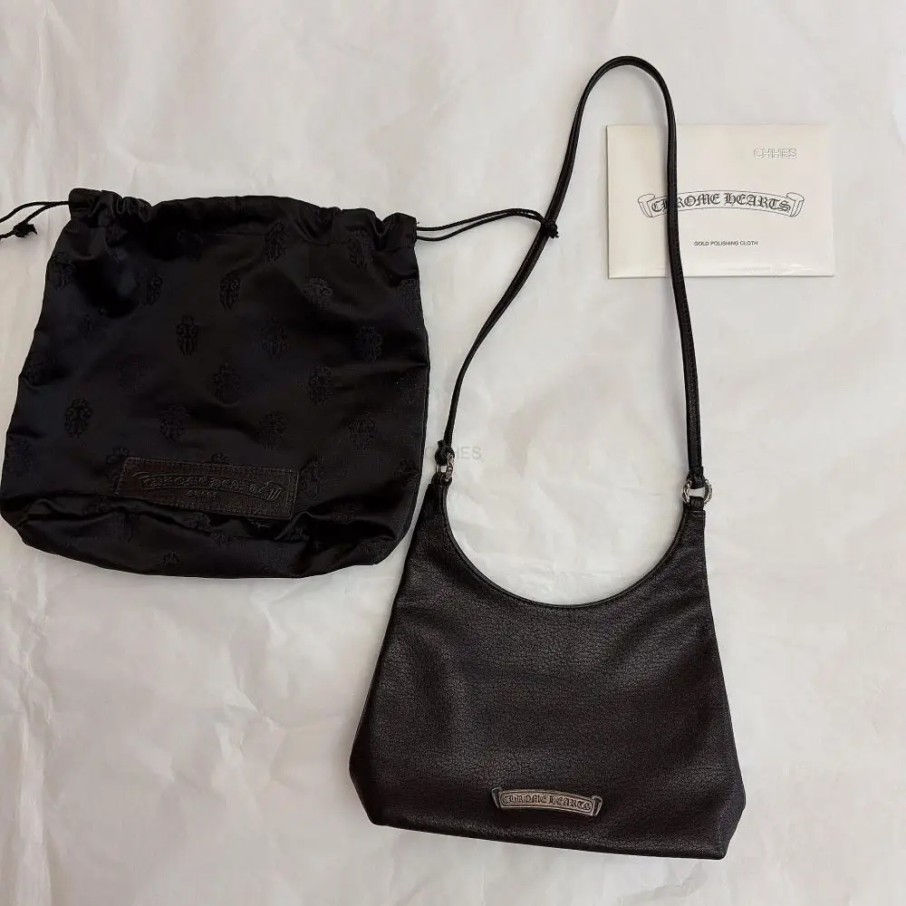 克罗心  viv包黑色viv腋下包viv单肩包现货