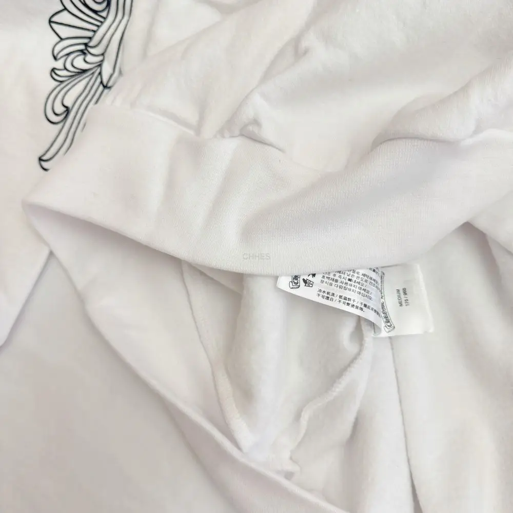 Chrome hearts 克罗心  限定白色藤蔓爱心卫衣M码现货