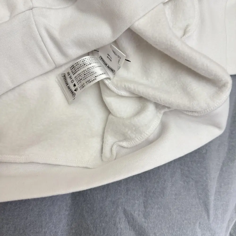 克罗心Chrome hearts 蓝色滚石大舌头连帽卫衣现货M码一个