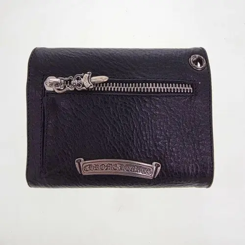 克罗心 短款宝剑拉链卷轴钱包