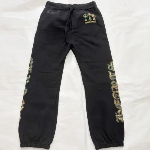 克罗心Chrome hearts 迷彩三十字卫裤运动裤运动裤抓绒卫裤现货M
