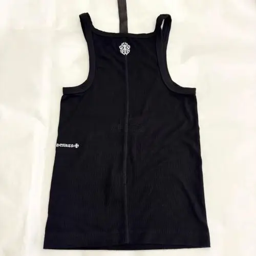 Chrome hearts克罗心 黑色刺绣背心女款背心女款吊带M现货