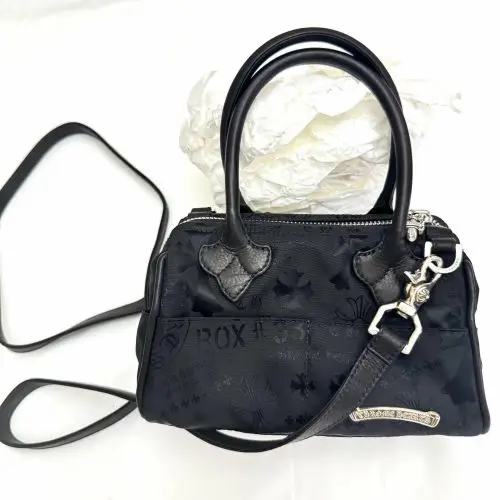 克罗心Chrome hearts   新款暗纹鸡块包现货一只！