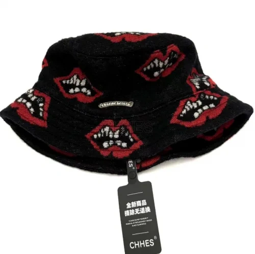 克罗心chromehearts mattyboy红唇渔夫帽