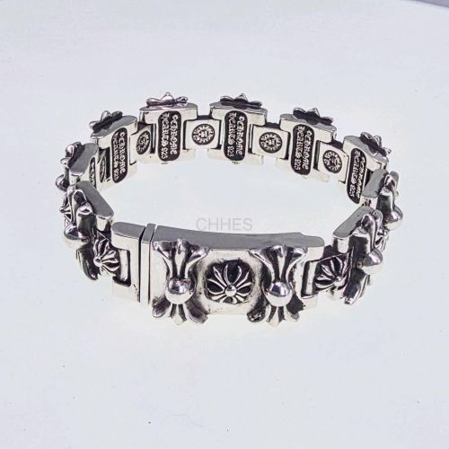 克罗心 レター PAPER CHAIN ブレスレット Chrome Hearts 正【正規品